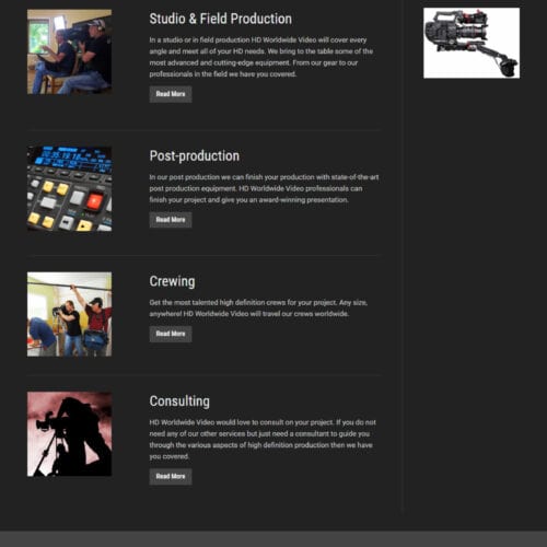 Web Design Portfolio HD Worldwide Video