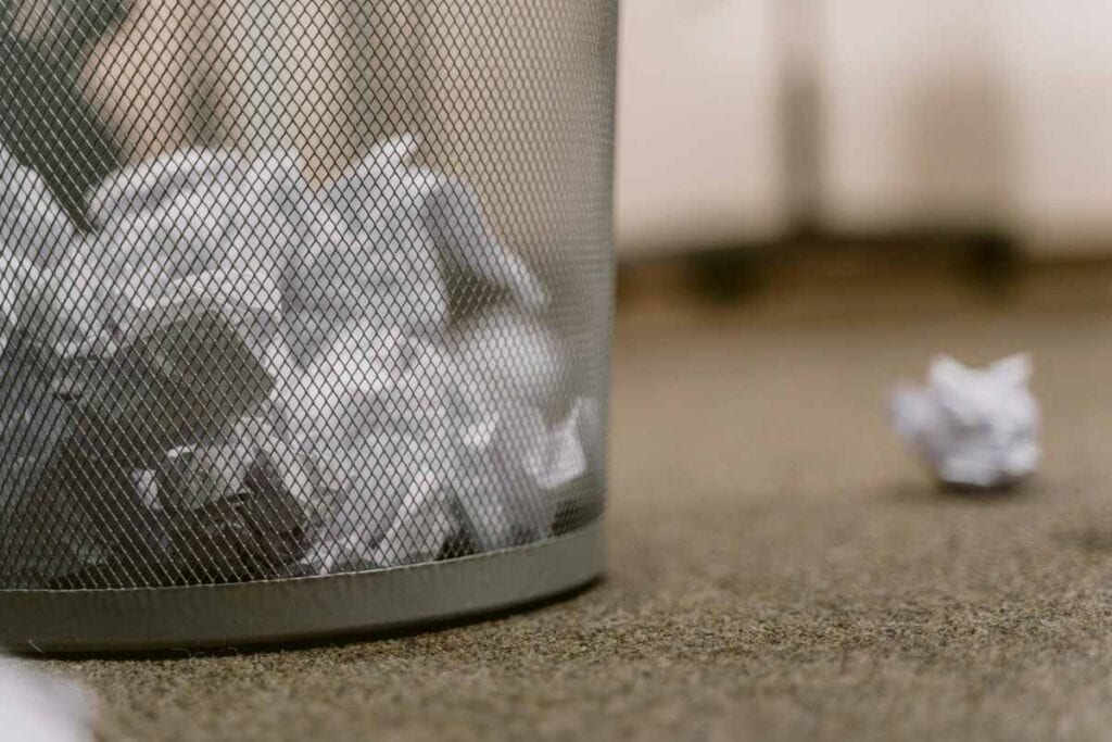 recycling in office
