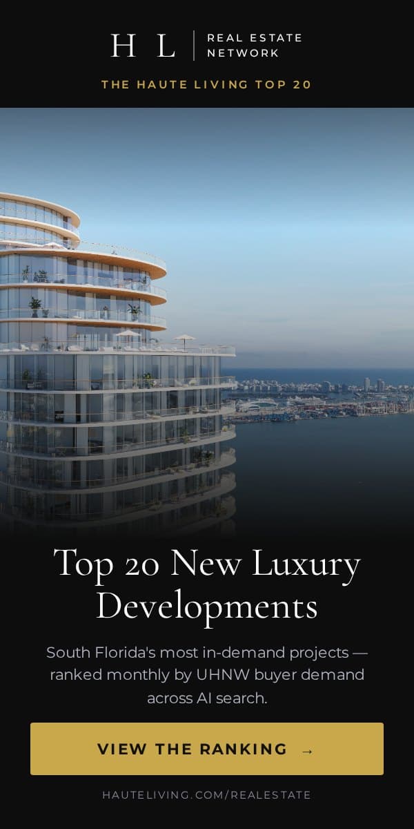 Top 20 New Luxury Developments in South Florida