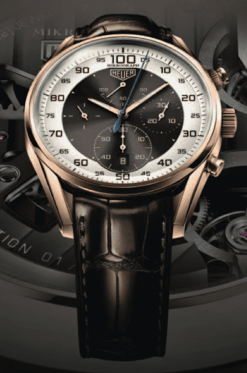 TAG HEUER CARRERA MIKROGRAPH 1/100TH SECOND CHRONOGRAPH AVAILABLE AT DEJAUN JEWELERS