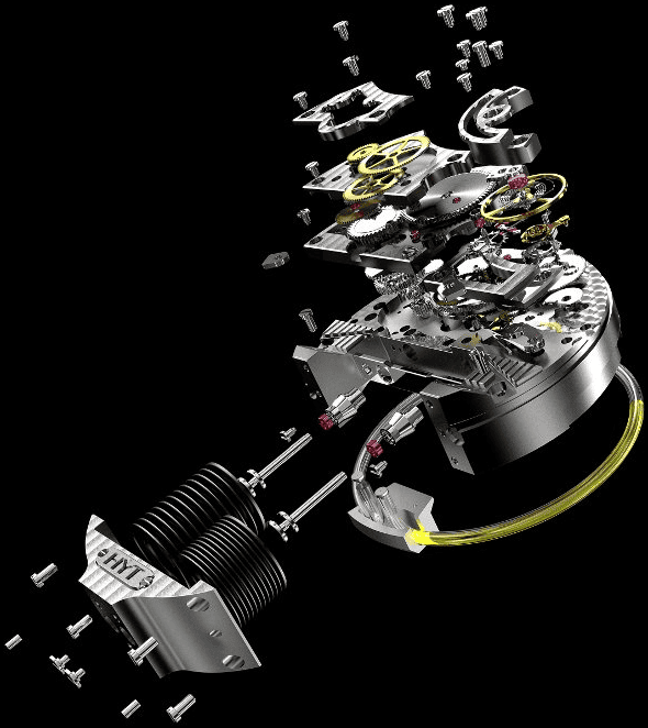 Liquid Time: The New HYT Watch