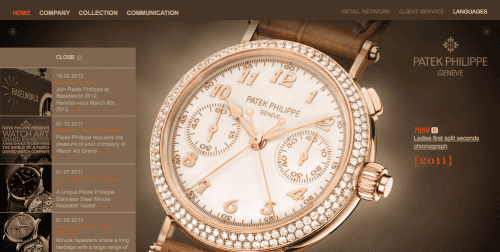 Patek Philippe Reveals New Site