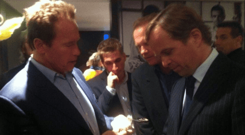 Basel World 2012 Day 1 With The Zenith Team And Arnold Schwarzenegger
