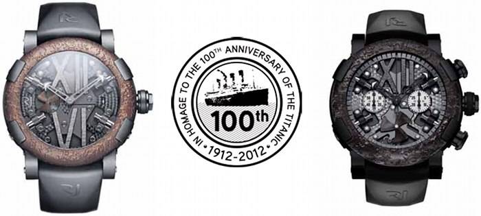 RJ-Romain Jerome Commemorates 100th Anniversary Of Launch Of Titanic With Two Limited Series