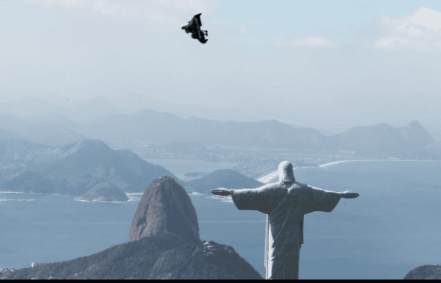 Breitling’s “Jetman” Soars Over Rio De Janerio