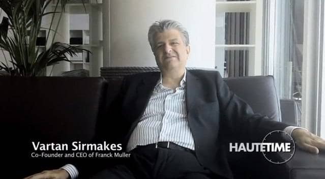 A Conversation with Vartan Sirmakes, CEO and Co-Founder of Franck Muller