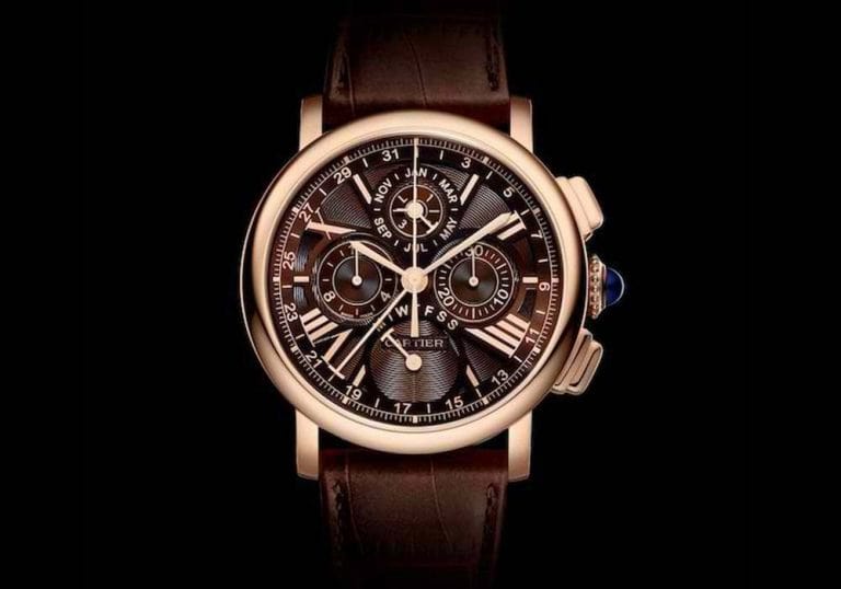 Carmelo Anthony’s Haute Time Watch of the Day:  Rotonde de Cartier Perpetual Calendar Chronograph
