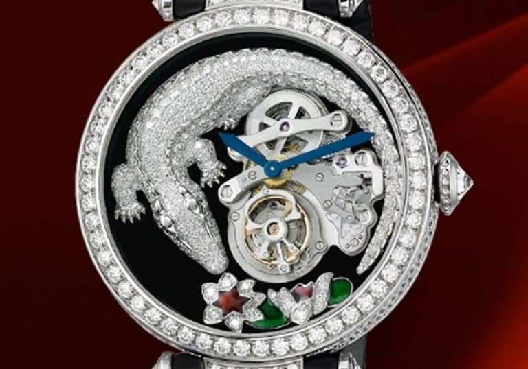 Embracing the Exotic With Cartier’s Crocodile Decoration Tourbillon Watch