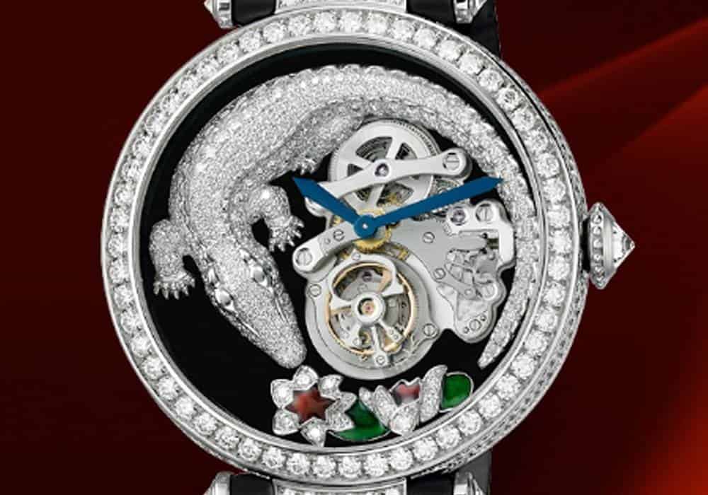 Embracing the Exotic With Cartier’s Crocodile Decoration Tourbillon Watch