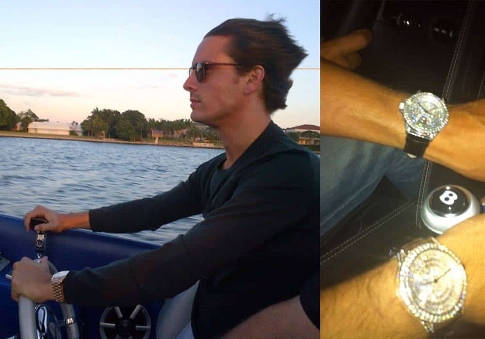Keeping Up With Scott Disick: His Favorite Patek Philippe, Rolex and Jacob & Co. Timepieces