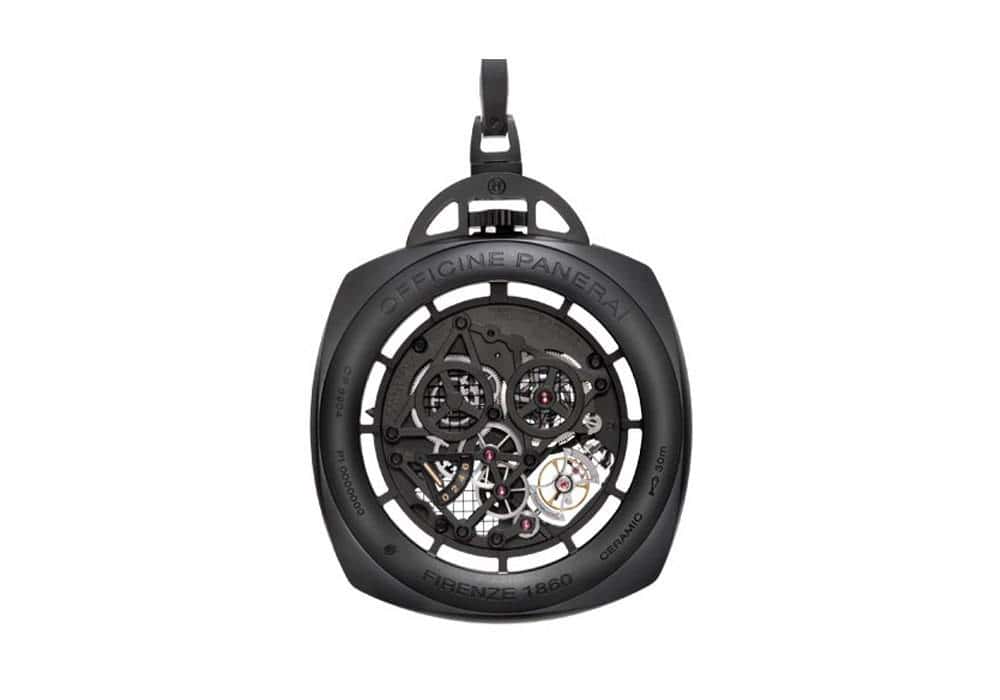 Carmelo Anthony’s Haute Time Watch of the Day: Panerai Pocket Watch Tourbillon GMT Ceramica