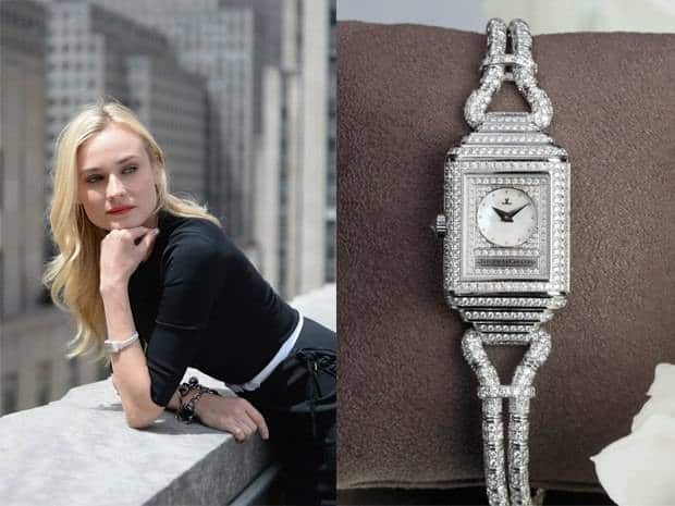 Diane Kruger Helps Jaeger-LeCoultre Unveil Reverso Cordonnet Duetto