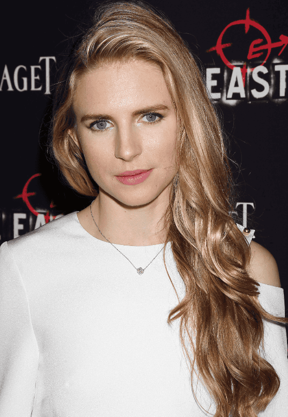 Brit Marling Sparkles in Piaget Rose Pendant at ‘The East’ NY Premiere