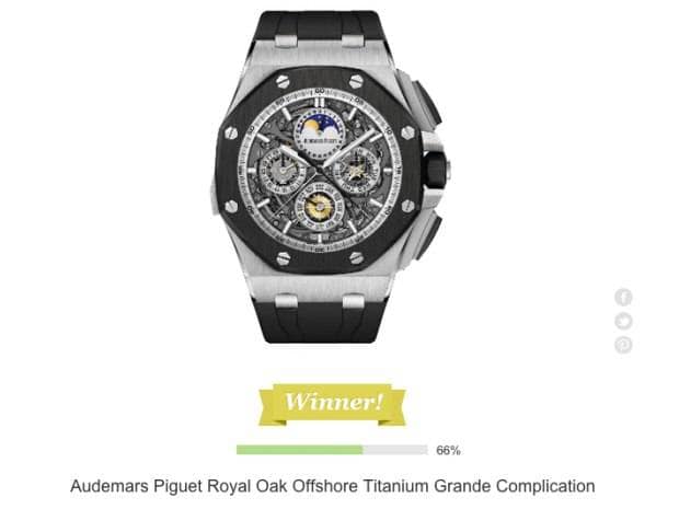 Audemars Piguet Wins Time Madness 2013!
