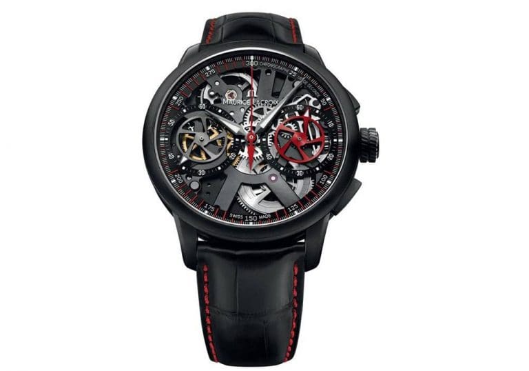 Carmelo Anthony’s Haute Time Watch of the Day: Maurice Lacroix Masterpiece Le Chronographe Squelette