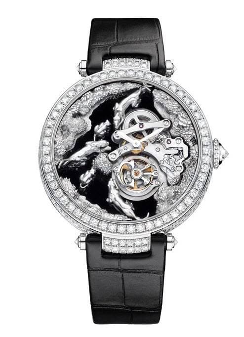 Haute Watch of the Week: Cartier Microsculpture Scène Panthères
