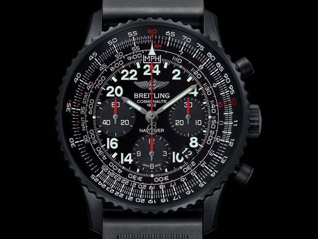Breitling Unveils Navitimer Cosmonaute Blacksteel