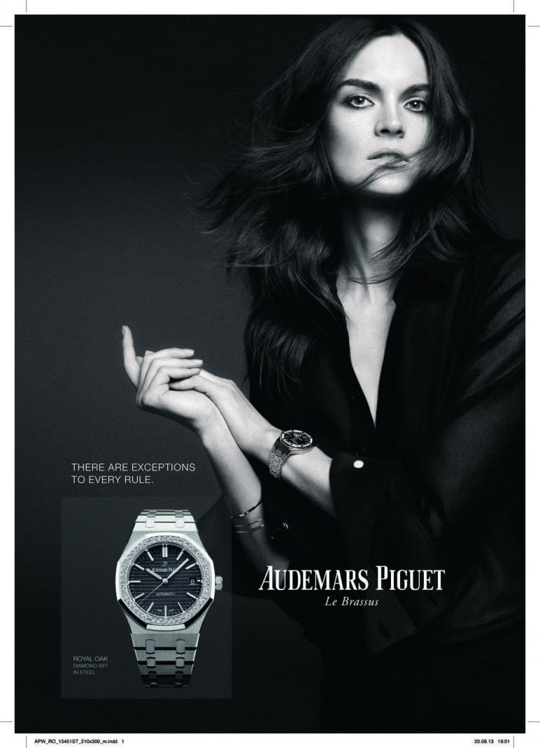 Anouck Lepère Stars In New Audemars Piguet Campaign