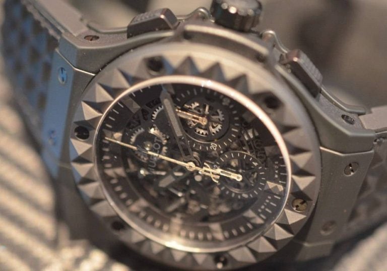 Carmelo Anthony’s Haute Time Watch of the Day:  Hublot Big Bang Depeche Mode Edition at Hublot Bal Harbor Boutique