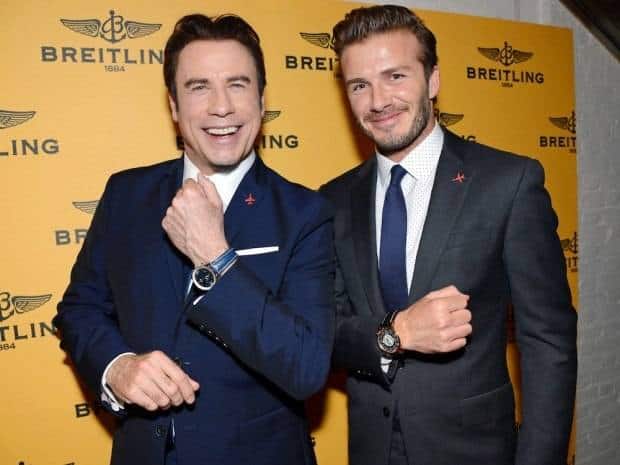 David Beckham Helps Breitling Launch London Flagship