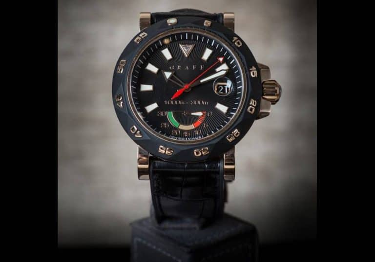 Carmelo Anthony’s Haute Time Watch of the Day:  Graff ScubaGraff