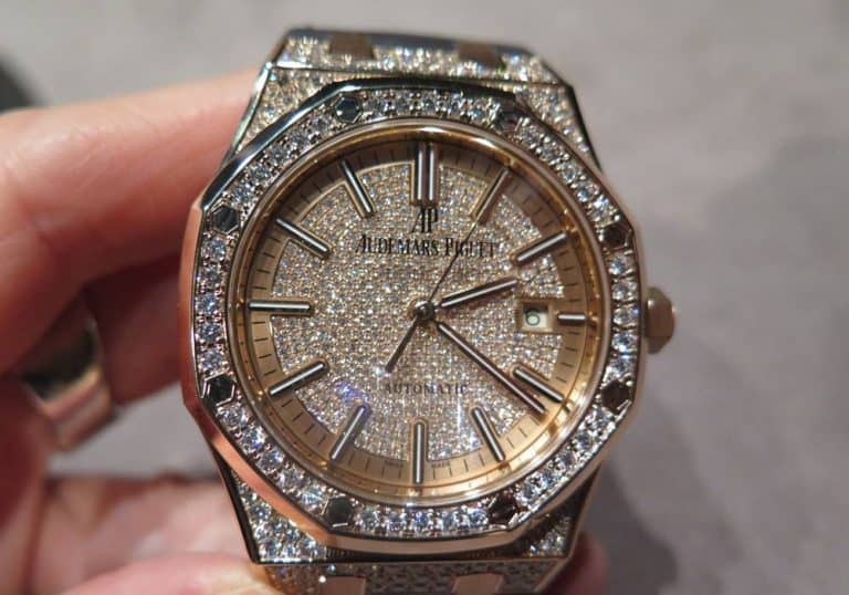 Haute Time Ladies Watch of the Week:  Audemars Piguet Ladies Royal Oak Selfwinding