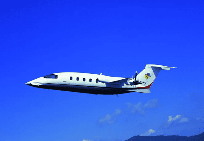 Haute Jet of the Week: Piaggio Aero with Ferrari