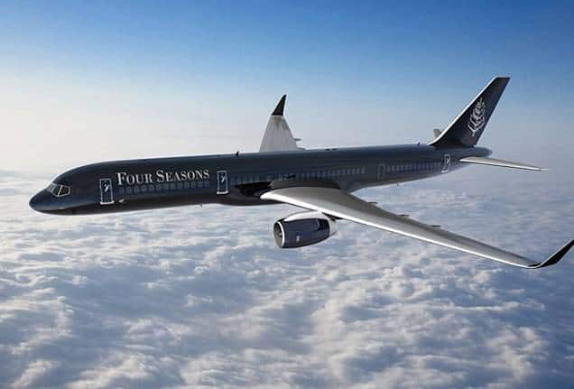 Haute Jet of the Week: Four Seasons’ Bespoke Boeing 757