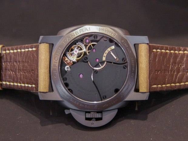Close Up: Officine Panerai Luminor Tourbillon GMT Ceramica