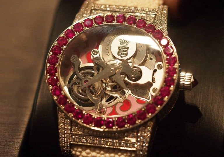 Haute Time Ladies Watch of the Week:  de Grisogono Tondo Tourbillon Gioiello