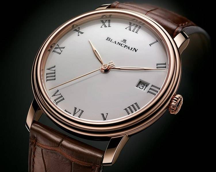 Blancpain Villeret 8 Days enamel dial