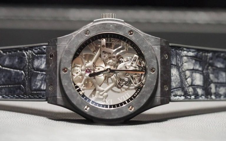 Reviewing: The Hublot Classic Fusion Tourbillon Skull