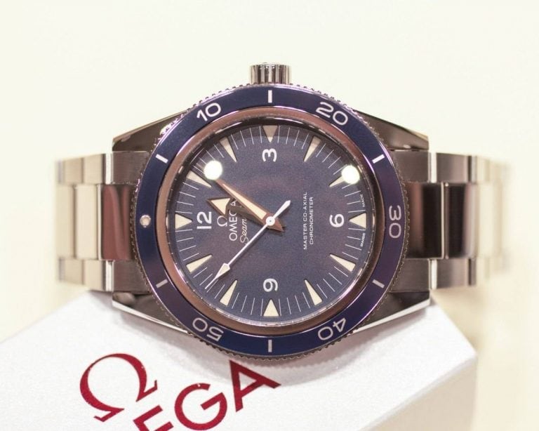 Close Up: Omega Seamaster 300 Master Co-axial