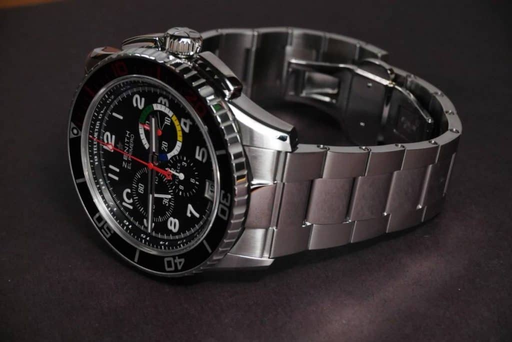 Close Up: Zenith El Primero Stratos Flyback Rainbow