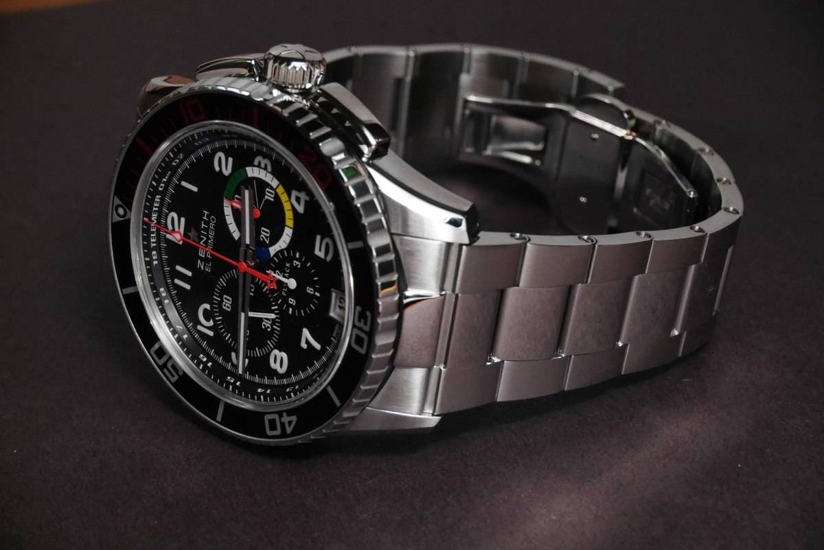 Close Up: Zenith El Primero Stratos Flyback Rainbow