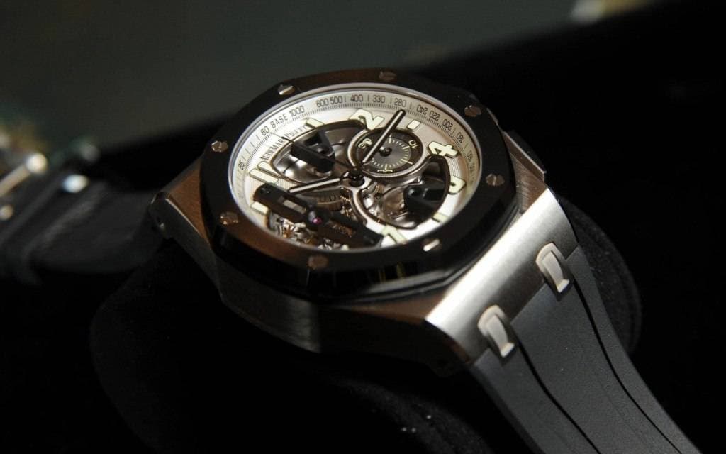 Haute Man: Hands-On with the Royal Oak Offshore Tourbillon Chronograph Titanium