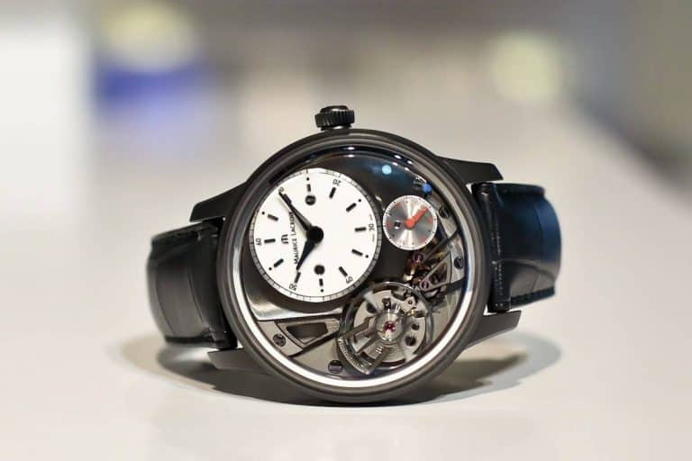 Hands-On A PVD-Coated Maurice Lacroix Masterpiece Gravity (Live Pics…)