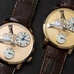 MB&F LM101 ‘Frost’ Limited Edition Watch 2015 rose and yellow gold