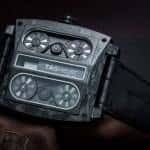 Tag Heuer Monaco V4 Phantom Watch Baselwolrd 2015 Back Far
