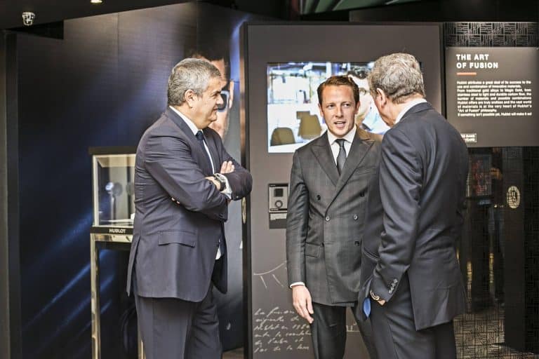 Harrods Hosts Hublot Fluorescent Fusion Exhibition In London