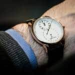 Jaquet Droz Grande Seconde Deadbeat Watch Baselworld 2015 Wrist