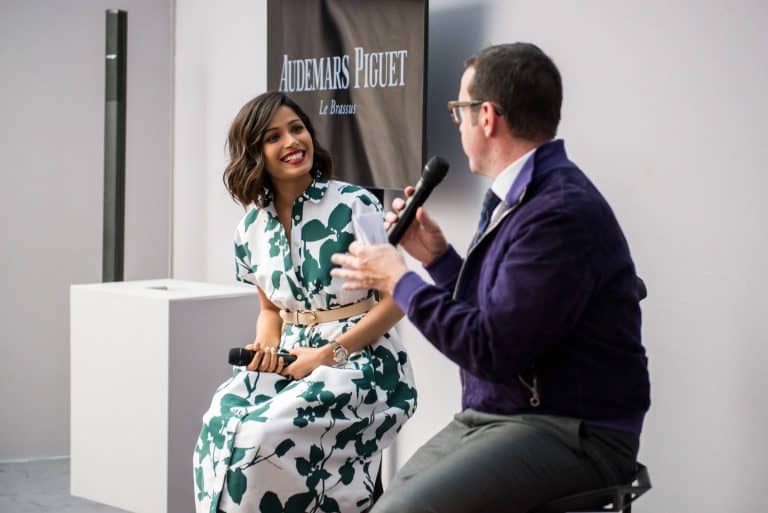 Audemars Piguet CEO Explains Freida Pinto Partnership