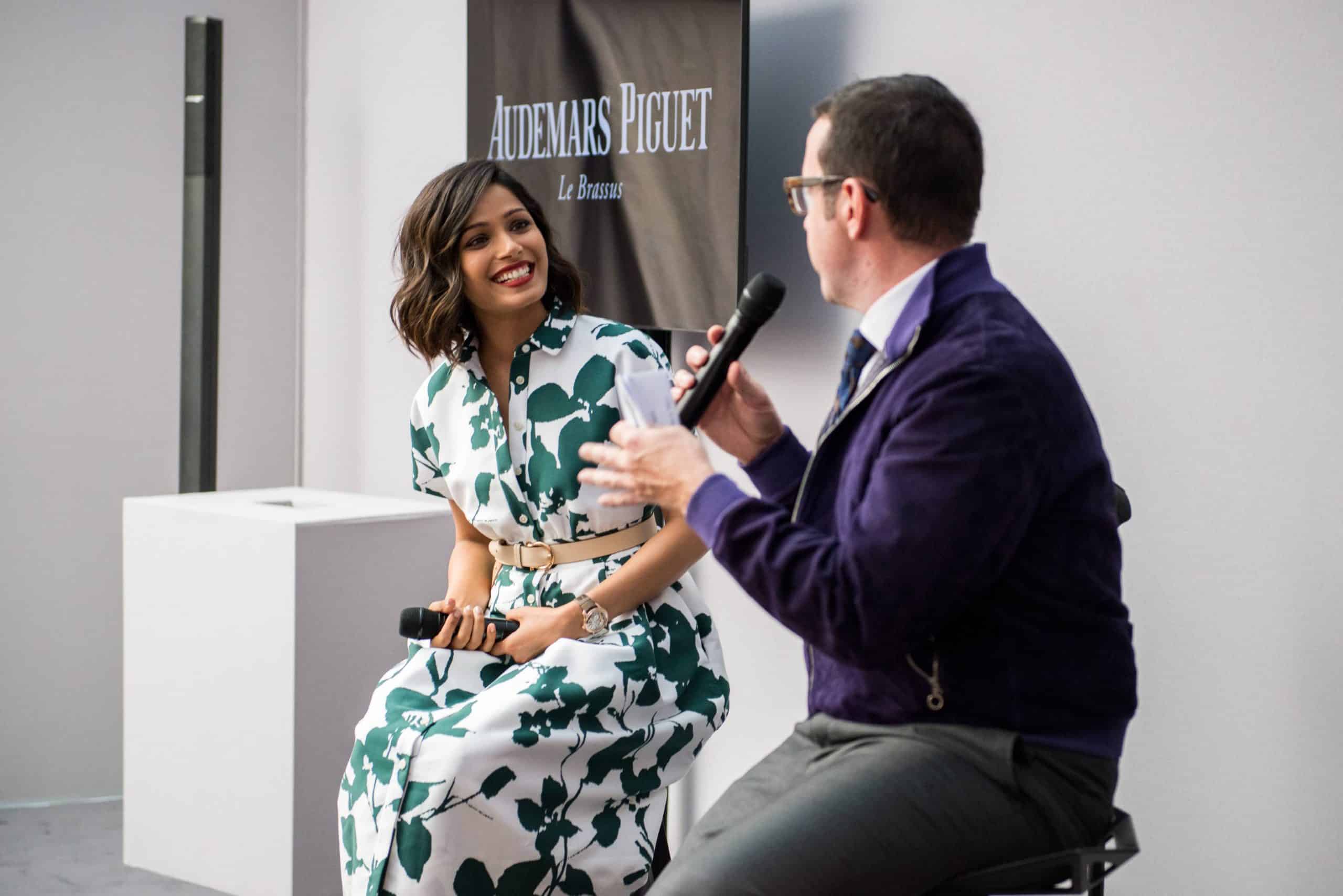 Audemars Piguet CEO Explains Freida Pinto Partnership