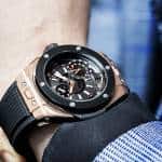Hublot Big Bang Alarm Repeater Watch in King Gold On Wrist