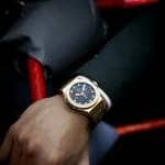 "Red Dot" Bang in Yellow Gold