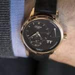 Glashütte Original PanoReserve Black Watch 2015 Wrist