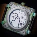 Only Watch 2015 Bell & Ross BR01 Skull Bronze Tourbillon Watch Case Back