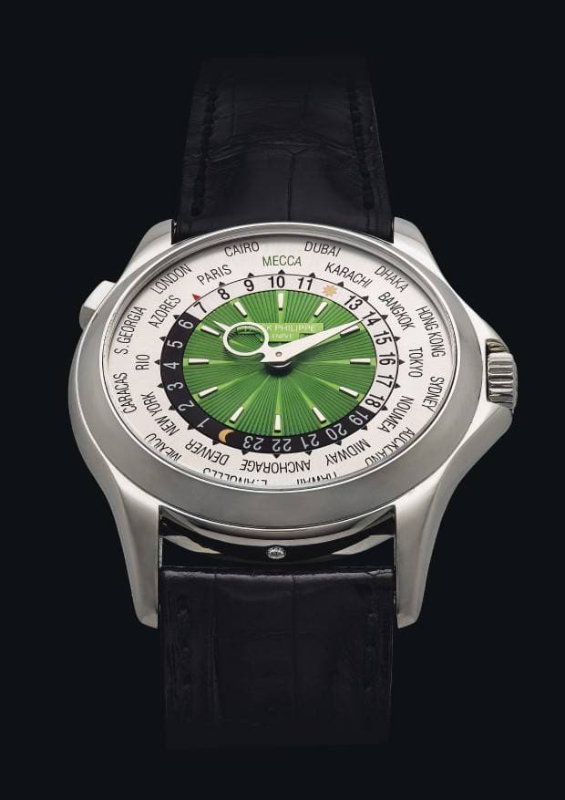 A brief history of the patek philippe world time