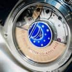Omega Globemaster 2015 Blue Watch Baselworld Back Close Up