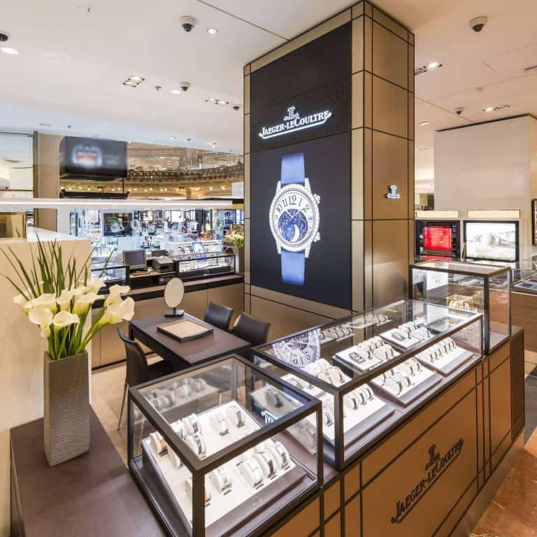 Jaeger-LeCoultre Opens Boutique At The Galeries Lafayette